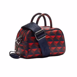 Lacoste Womens/Ladies Lora Mini Cow Leather Crossbody Bag