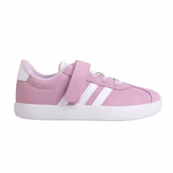 Adidas Childrens/Kids 3.0 Suede Court Shoes - 2.5 UK, Purple/White