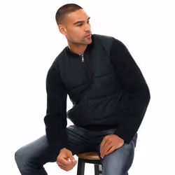 Ted Baker Mens Spores Full Zip Regular Padded Jacket - XXL, Navy