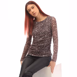 Boss Womens/Ladies C_Enizo1 Top - 10 UK, Multicoloured
