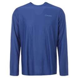 Berghaus Mens 24/7 Tech Long-Sleeved T-Shirt - XL, Blue