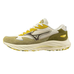 Mizuno Mens Wave Rider Beta Sportstyle Suede Trainers - 5 UK, Green
