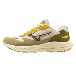 Mizuno Mens Wave Rider Beta Sportstyle Suede Trainers - 6 UK, Green