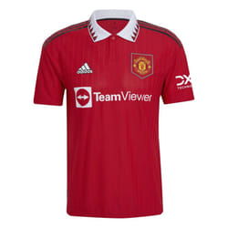 Adidas Mens 2022/23 Manchester United FC Home Jersey - 4XL, Red