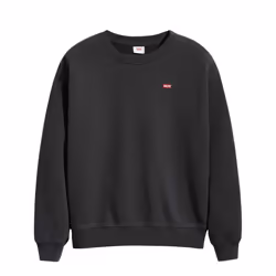 Levis Womens/Ladies Crew Neck Standard Sweatshirt - 6 UK, Black