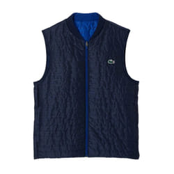 Lacoste Mens Reversible Sport Gilet - S-M, Navy