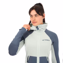 Adidas Womens/Ladies Terrex Tech Fleece Zipped Hoodie