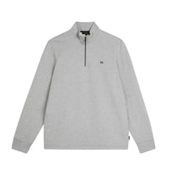 Ted Baker Unisex Adult Kilbrn Quarter Zip Sweatshirt - XS, Grey
