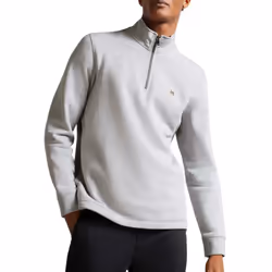 Ted Baker Unisex Adult Kilbrn Quarter Zip Sweatshirt - XS, Grey