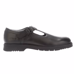 Kickers Womens/Ladies Finley Leather T-Bar Shoes - 5 UK, Black