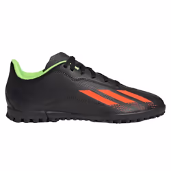 Adidas Childrens/Kids X Speedportal.4 Turf Football Boots - 5.5 UK, Black