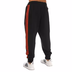 Adidas Mens Lifestyler FC Bayern Munich Jogging Bottoms - XS, Black/Red