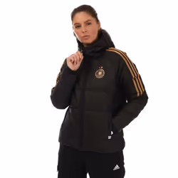 Adidas Womens/Ladies Condivo 2022/23 Germany Waterproof Jacket - 6 UK, Black