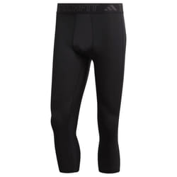 Adidas Mens TechFit Training 3/4 Tights - XS, Black