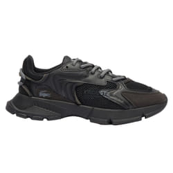 Lacoste Childrens/Kids L003 Neo Suede Panel Trainers - 3.5 UK, Black