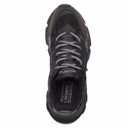 Lacoste Childrens/Kids L003 Neo Suede Panel Trainers - 3.5 UK, Black