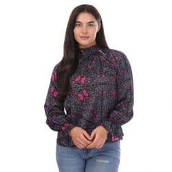 Ted Baker Womens/Ladies Heiydii High-Neck Blouse - 10 UK, Black