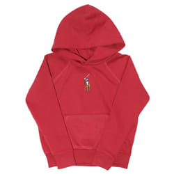 Ralph Lauren Girls Pony Hoodie - 12-14 Years, Red