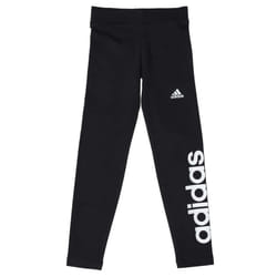 Adidas Girls Linear Logo Tights - 14-15 Years, Black