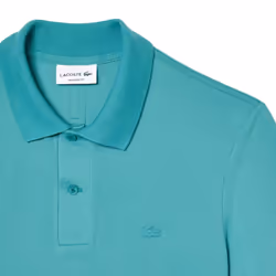 Lacoste Mens Movement Pique Regular Polo Shirt - XS, Green