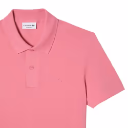 Lacoste Mens Movement Pique Regular Polo Shirt - XS, Pink