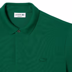 Lacoste Mens Paris Stretch Regular Polo Shirt - S, Green