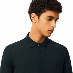 Lacoste Mens Paris Stretch Regular Polo Shirt - XS, Dark Green