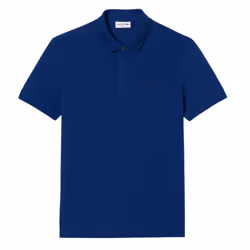 Lacoste Mens Paris Stretch Regular Polo Shirt - XS, Blue