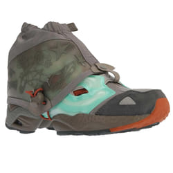 Reebok Mens Happy99 InstaPump Fury 95 Leather Trainers - 4.5 UK, Mint
