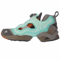 Reebok Mens Happy99 InstaPump Fury 95 Leather Trainers - 4 UK, Mint