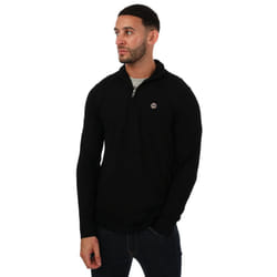 Ted Baker Mens Tooting Half Zip Sweatshirt - XS, Black