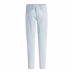 Levis Womens/Ladies 710 Faithfully Yours Skinny Jeans - 27S, Light Blue