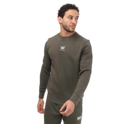 DKNY Unisex Adult Logo Printed Crew Neck Sweatshirt - L, Green