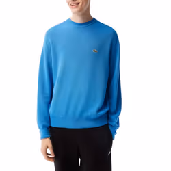 Lacoste Unisex Adult Organic Cotton Crew Neck Sweatshirt