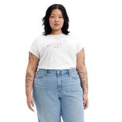 Levis Womens/Ladies Authentic Graphic T-Shirt - 26 UK - 28 UK, White