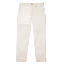 Lacoste Mens Live Heritage Organic Cotton Patchwork Trousers