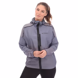 Adidas Womens/Ladies Terrex Agravic Trail Running Windbreaker - 12 UK, Blue