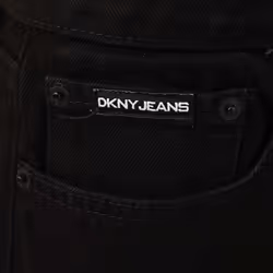 DKNY Womens/Ladies Broome Vintage High Rise Jeans - 28R, Black