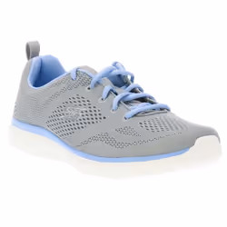 Skechers Womens/Ladies Virtue Kind Favor Contrast Trainers - 3.5 UK, Grey/Blue