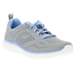 Skechers Womens/Ladies Virtue Kind Favor Contrast Trainers - 3 UK, Grey/Blue