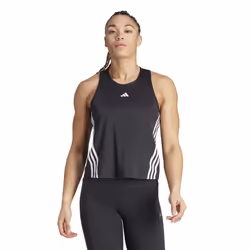 Adidas Womens/Ladies Hyperglam Aeroready Tank Top - XS, Black/White