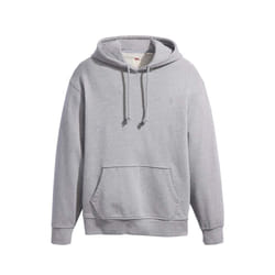 Levis Mens Graphic Relaxed Fit Hoodie - M, Grey Marl