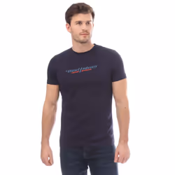 Diesel Mens T Diegor Slim T-Shirt - M, Navy