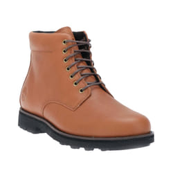 Timberland Mens Grain Leather Side Zip Waterproof Boots - 7 UK, Brown