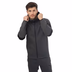 Puma Mens Evostripe Core Full Zip Hoodie - L, Grey Heather