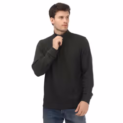 Ted Baker Mens Bits Textured Funnel Neck Sweater Top - XL, Navy