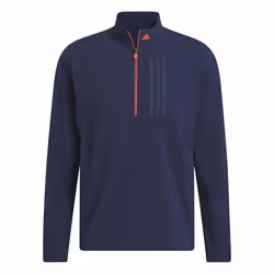 Adidas Mens Ultimate365 Tour Pull Over WIND RDY Half Zip Sweatshirt - M, Navy