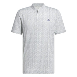 Adidas Mens Ultimate 365 Printed Golf Polo Shirt - S, White
