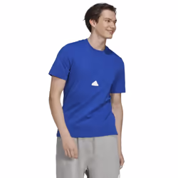 Adidas Mens Classic T-Shirt - S, Blue