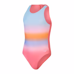 Speedo Girls Hydrasuit One Piece Swimsuit - 13-14 Years, Pink/Blue